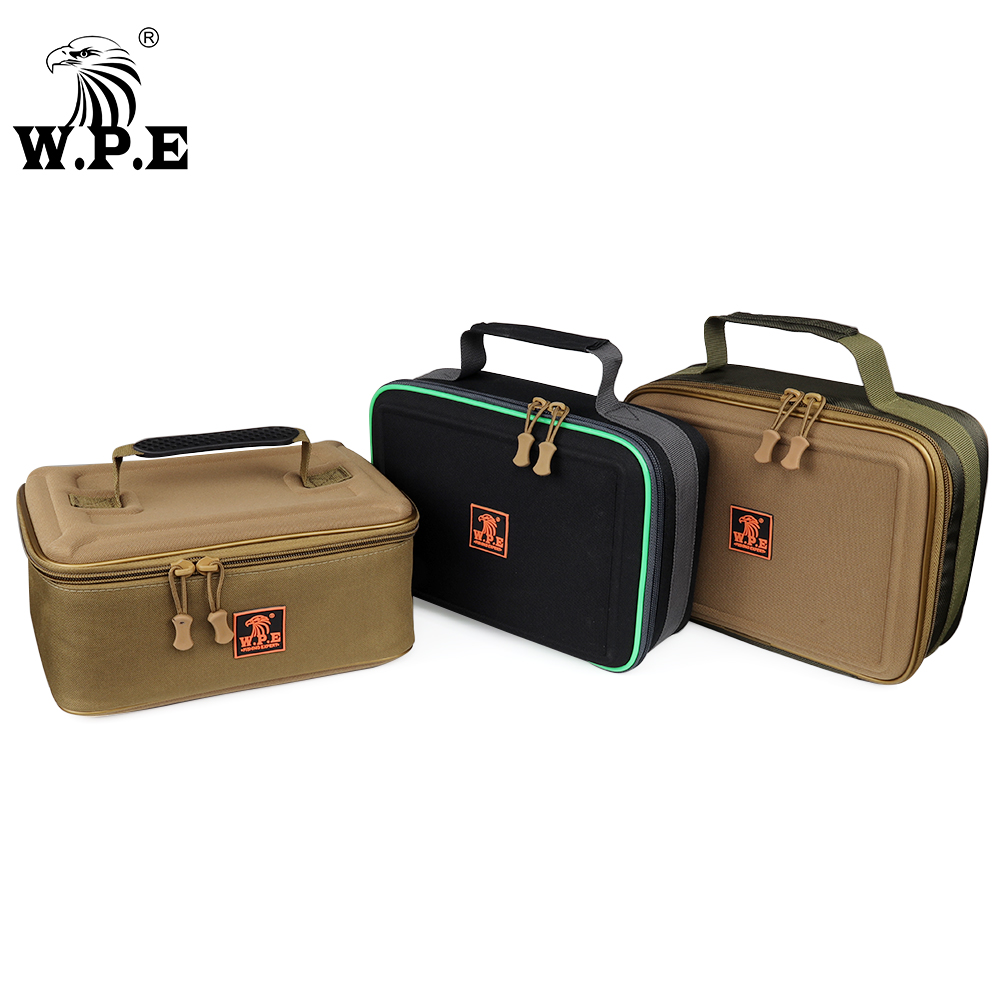 Fish Finder Case - W.P.E 1pcs กระเป๋าตกปลาอเนกประสงค์อุปกรณ์ตกปลากระเป๋า 600D Oxford ผ้า
