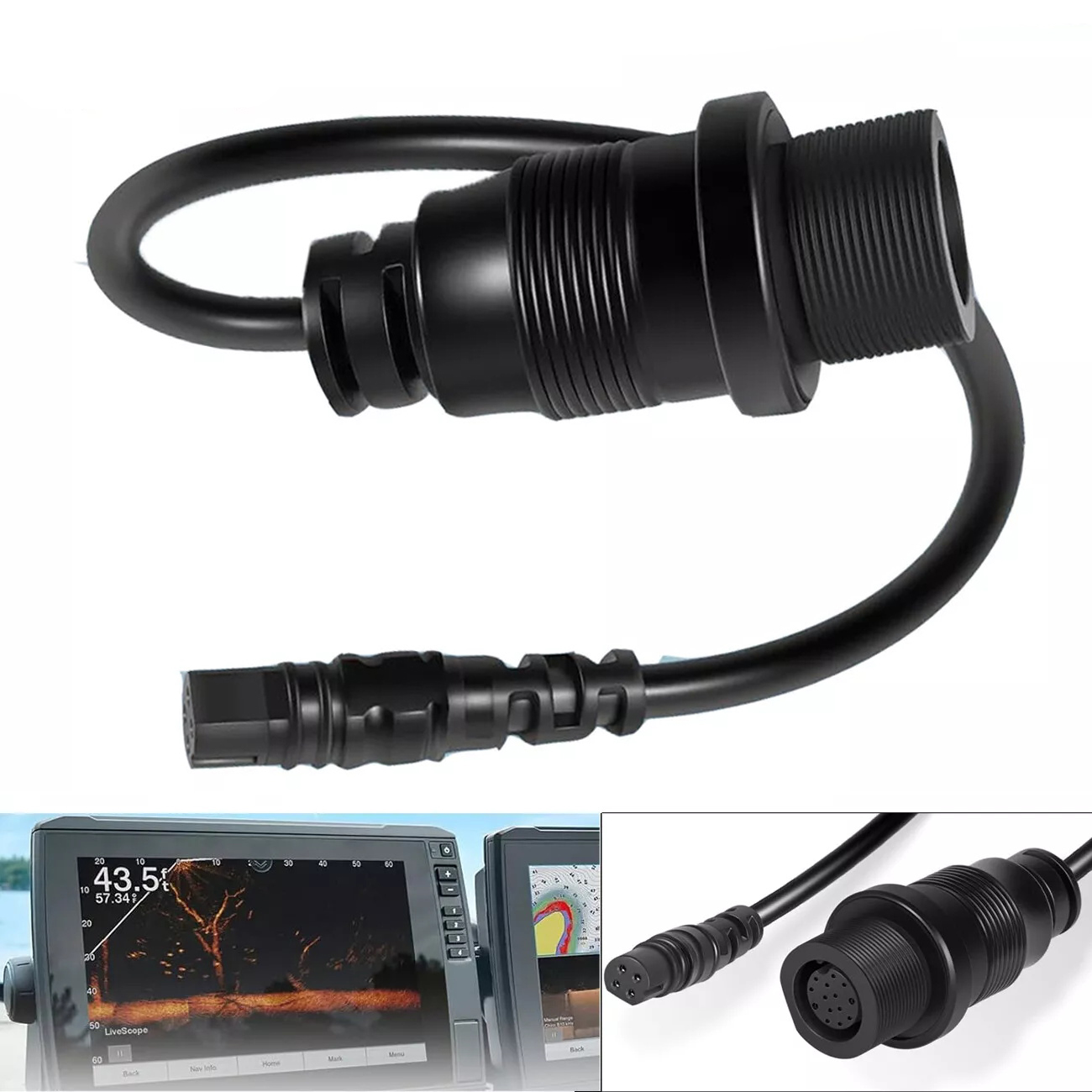 1852081   MKR-DSC-12 อะแดปเตอร - Fish Finder Cable บทวิจารณ์และราคา