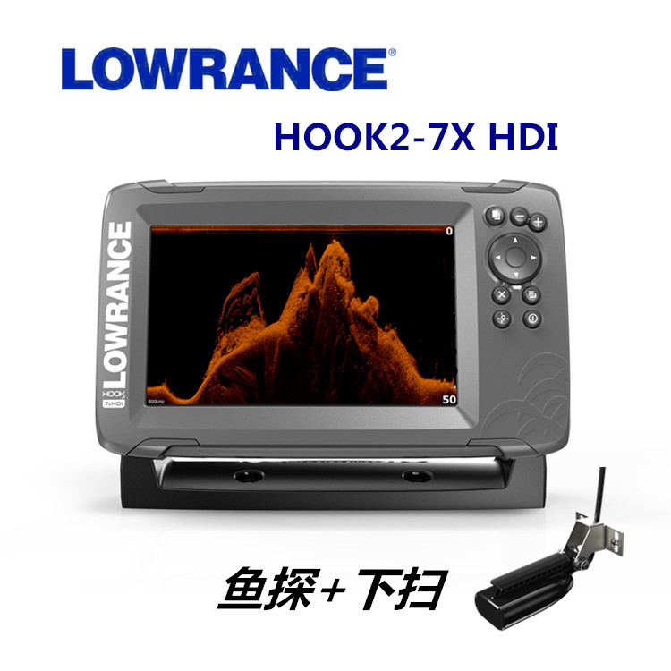 เครื่องหาปลา LowranceHOOK2-7X  - Fishing Depth Finder บทวิจารณ์และราคา