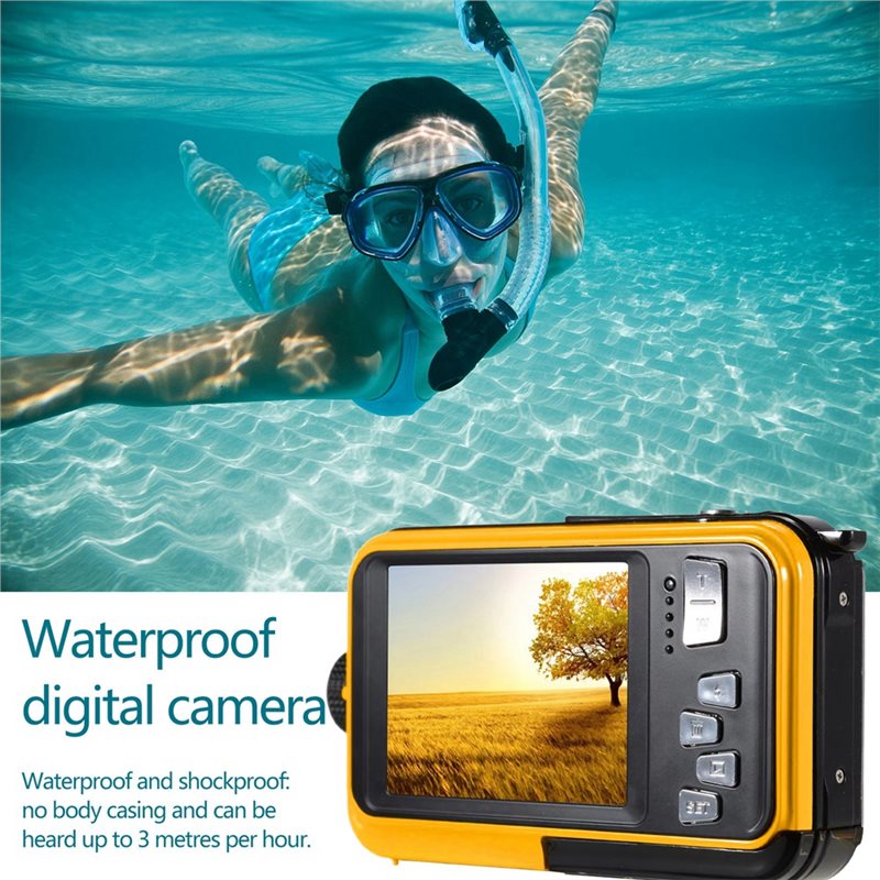 B50B-Self-Timer กล้องใต้น้ำ 16 - Underwater Camera บทวิจารณ์และราคา