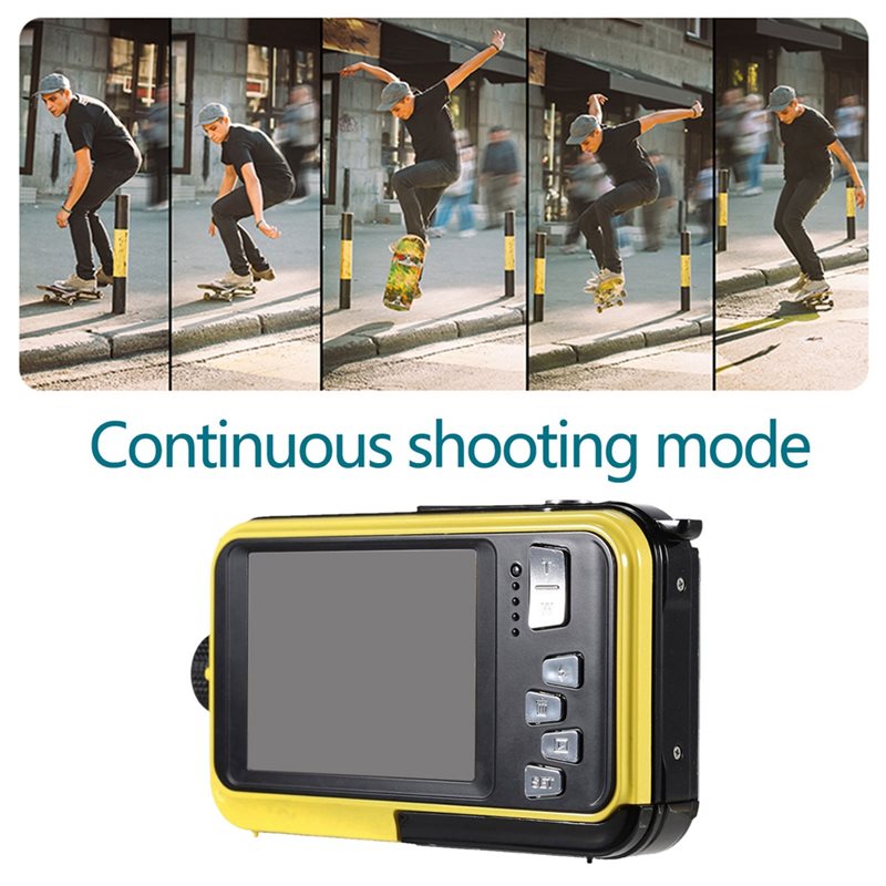 B50B-Self-Timer กล้องใต้น้ำ 16 - Underwater Camera บทวิจารณ์และราคา