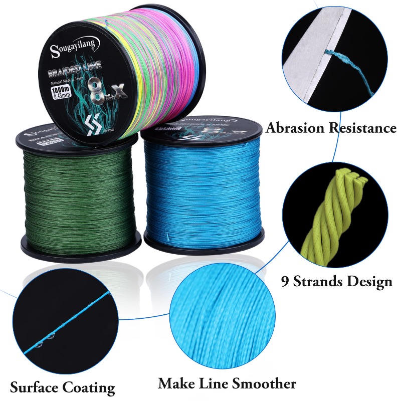Sougayilang senar pancing PE ต - Fish Finder Cable บทวิจารณ์และราคา